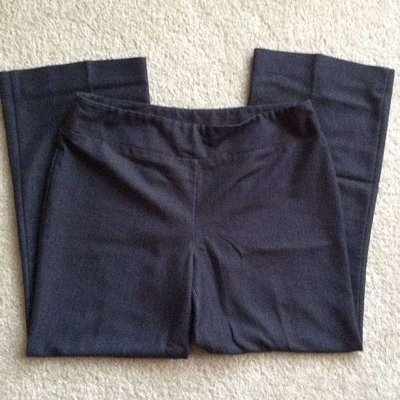 Julie Mitchell Charcoal  Gray Slacks - Picture 2 of 3